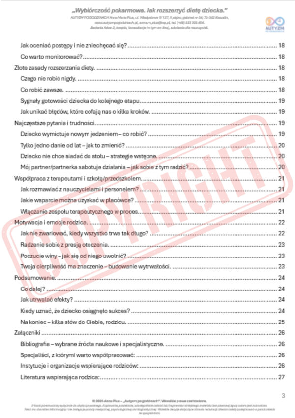 e-book "Wybiórczość pokarmowa. Jak rozszerzyć dietę dziecka." - obrazek 3