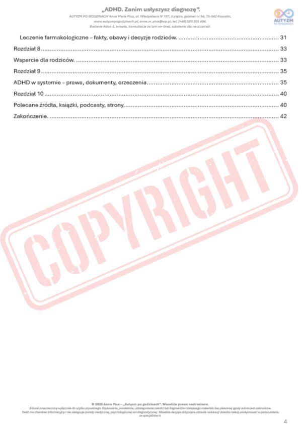 e-book "ADHD. Zanim usłyszysz diagnozę." (Kopia) - obrazek 3